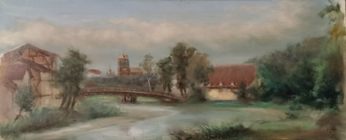 Panorama Gdańska (widok z Olszynki)